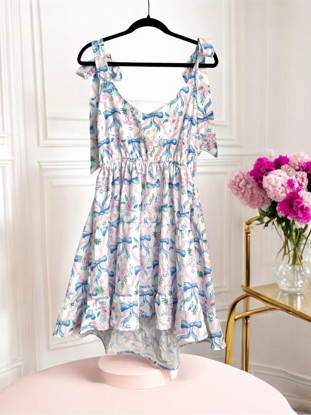 Simply Southern Open Back Tie Strap Dress, Size XL - NWT